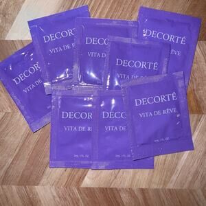 DECORTÉ Vita de Rêve Herbal Concentrate Skincare Serum Samples 3 mL Lot of 8